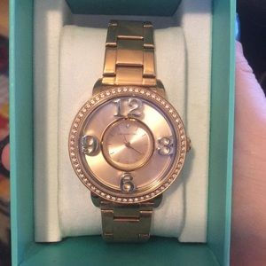Origami Owl rose gold watch